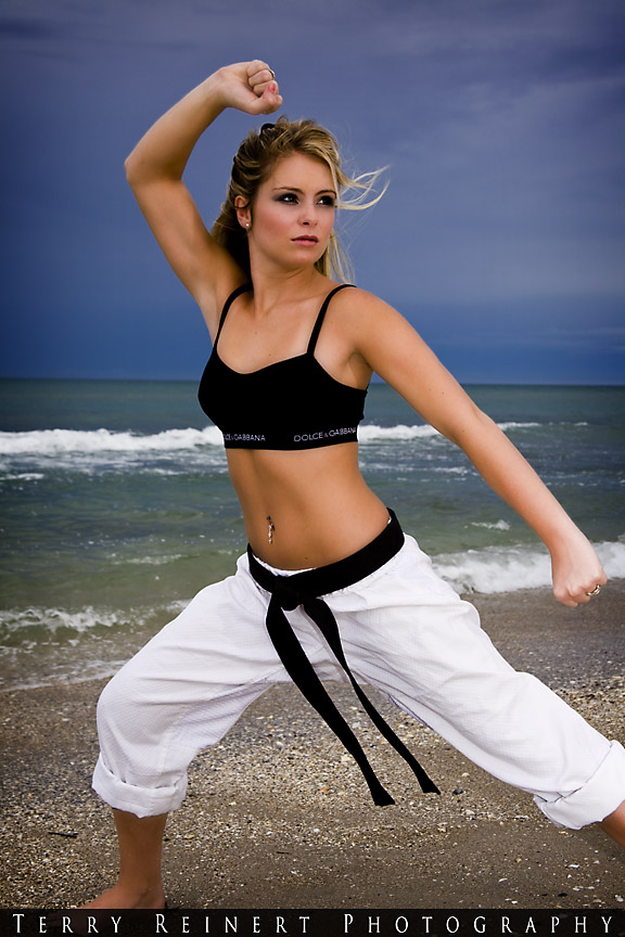 Female model photo shoot of Aubrey Lee by Terry Reinert in Melbourne Beach, Florida