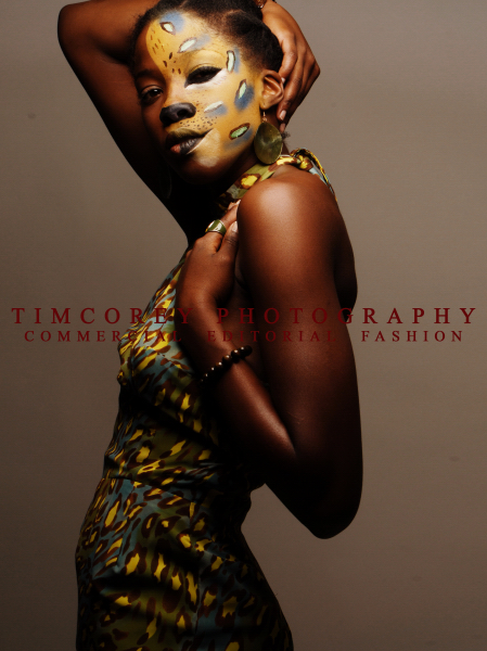Female model photo shoot of Designs by Whitney and wbracey by Tim Corey, makeup by Briana