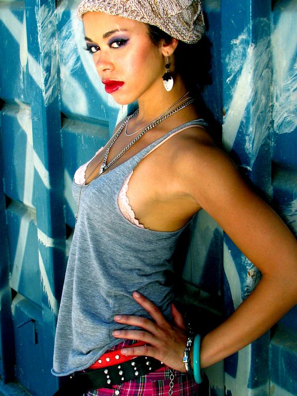 Female model photo shoot of Bianca Pratt in noho