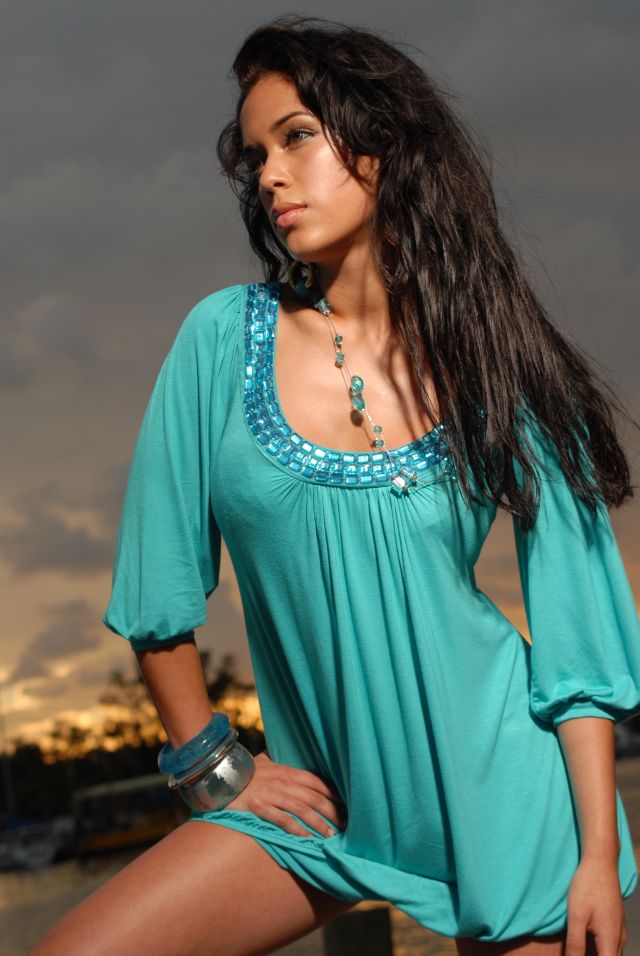 Female model photo shoot of Shayra M in Miami beach