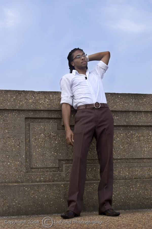 Male model photo shoot of Ibn Rahim by Janelle L