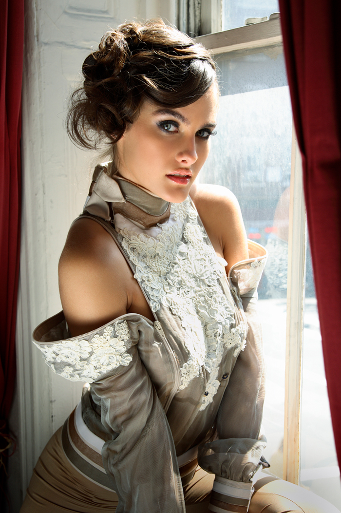 Female model photo shoot of KIM FOLEY, wardrobe styled by OPEstyle