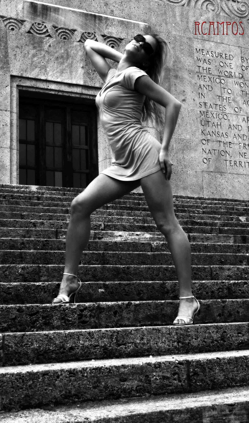 Female model photo shoot of Breana M by PIXELPERFECT in San Jacinto Monument