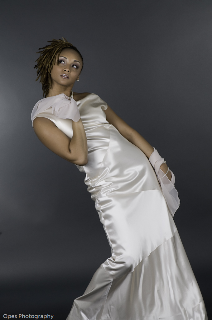 Male and Female model photo shoot of Opes Photography and Chai P in Studio 13 - Baltimore, MD, makeup by Bethany Townes