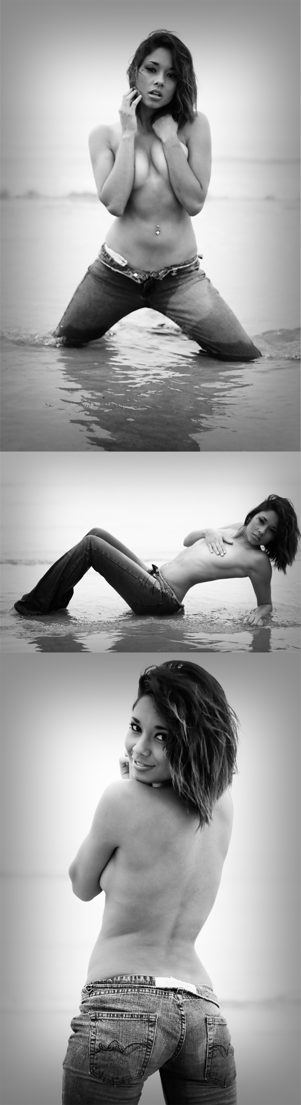 Female model photo shoot of AlbaLydia by A-M-P in Plum Island MA