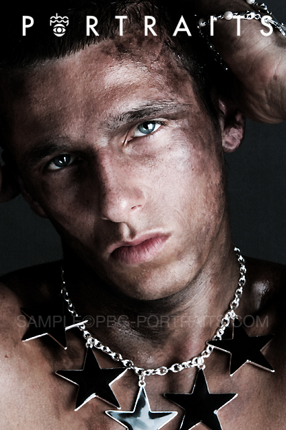 Male model photo shoot of PBG-bodypainting in London