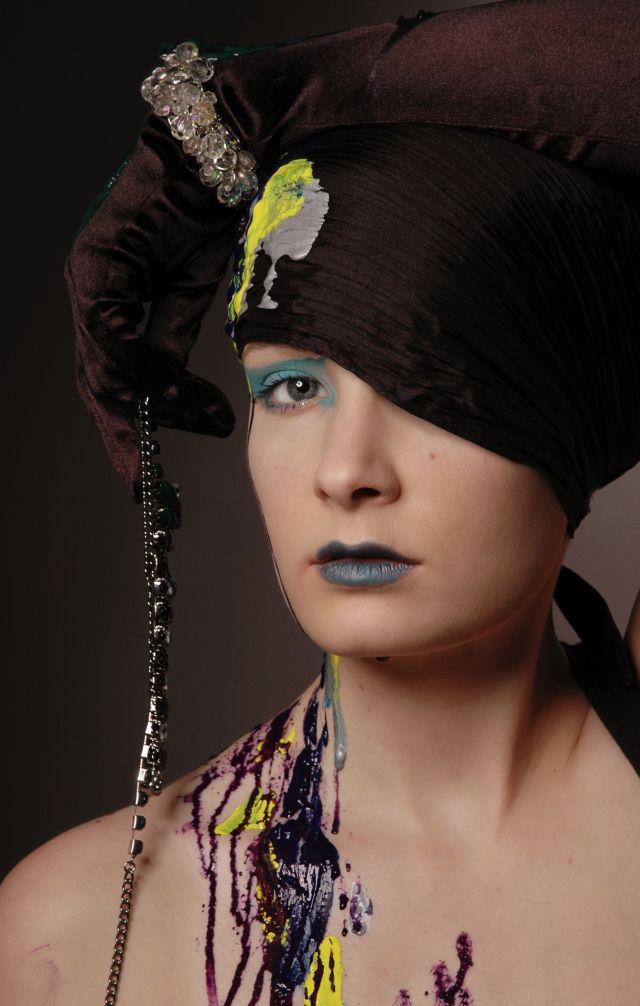 Male model photo shoot of David Farquhar Make-Up in Studio, Paisley