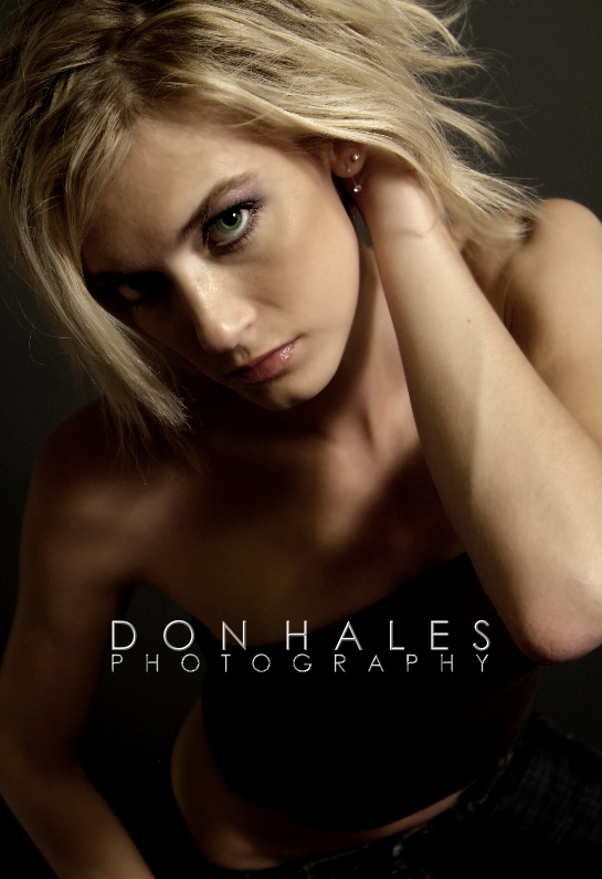 Female model photo shoot of Brigette Nicole by Don Hales