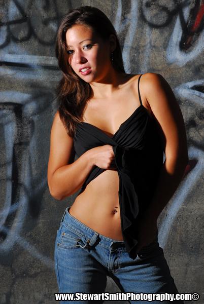 Female model photo shoot of JenKang by StewartSmithPhotography