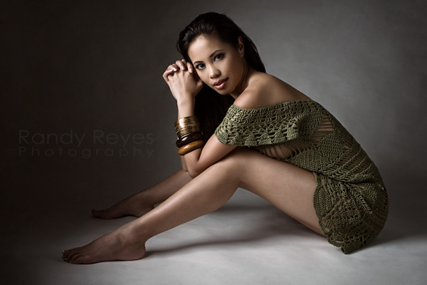 Female model photo shoot of Beauty by Tess and Summer Alexis by Randy Reyes in Randy Reyes Studio, makeup by Beauty by Tess
