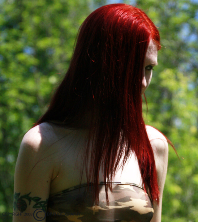 Female model photo shoot of Carman by DP-Photography in Huron National Forest