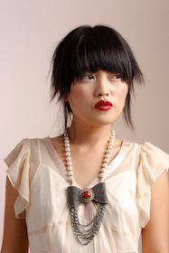 Female model photo shoot of Amy Ahn in los angeles, ca