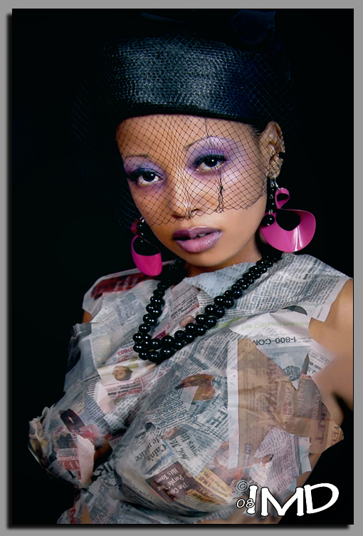 Female model photo shoot of EbonyR by IMD