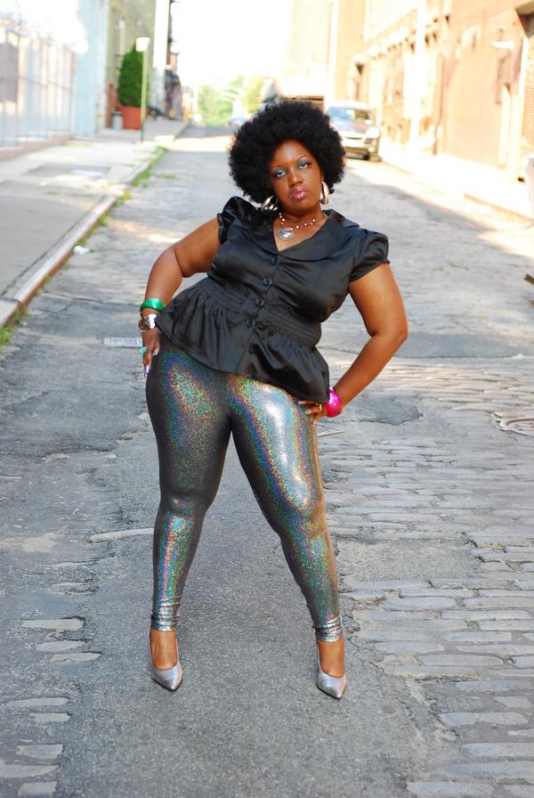 Female model photo shoot of PlusModel CURVYnSEXY  by Tourmaline Images in Dumbo, Brooklyn, NY