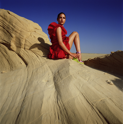 Male model photo shoot of artboy101 in sahara desert