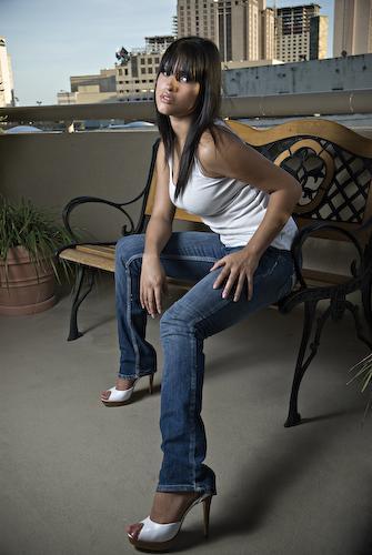 Female model photo shoot of Kimberly Sanchez