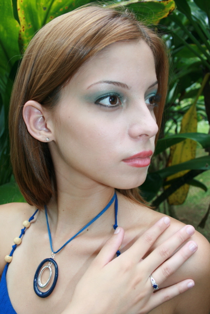 Female model photo shoot of Satins Creations in Puerto Rico