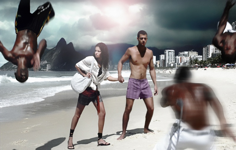 Male model photo shoot of Myron New York in Brazil