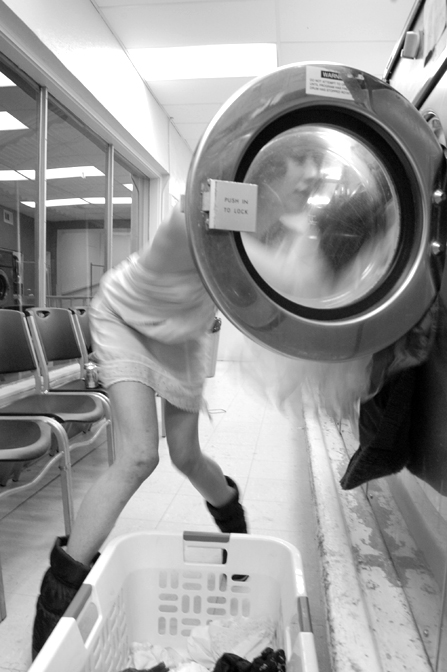 Male model photo shoot of Urban Guerrilla Photos in Rose Laundry, Salt lake City