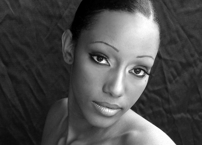 Female model photo shoot of Da Nita by Christopher Hall , makeup by AMAZING MAKEOVERS
