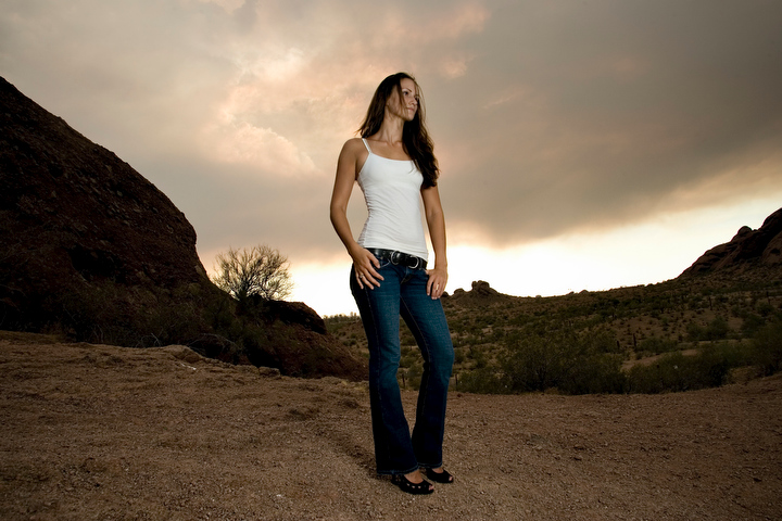 Female model photo shoot of StacyLynn87 in Papago Park, Tempe, AZ