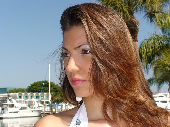 Female model photo shoot of Damaris COLOMBIA in St. Pete, FL