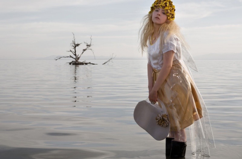 Female model photo shoot of Brianna Noelle K by angela marklew in Salton Sea