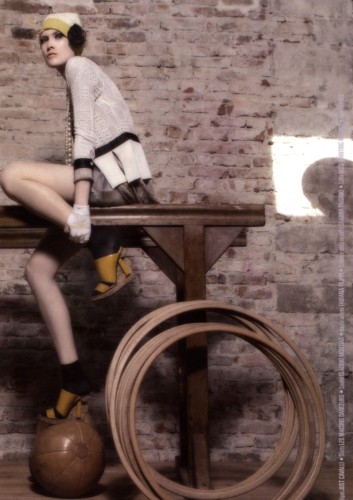 Female model photo shoot of Cydne in Milan