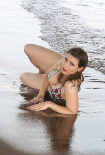 Female model photo shoot of Clara C by BigCityModelz in Staten Island Beach