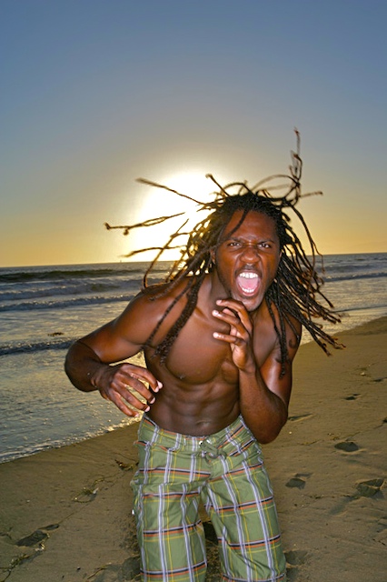 Male model photo shoot of darren neville simms in Hermosa Beach, Ca