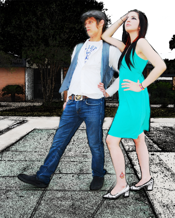 Male and Female model photo shoot of Aaron Photography and Ellie Cupcake in McAllen