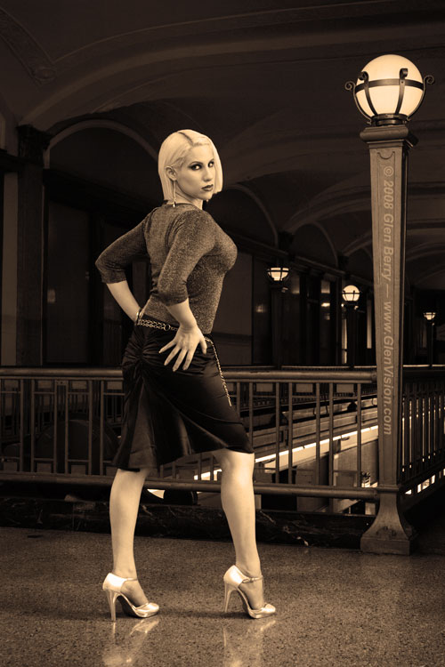 Female model photo shoot of Bunny Bombshell by Glen Berry in Downtown Arcade- Ashland, KY, wardrobe styled by DecoHaus