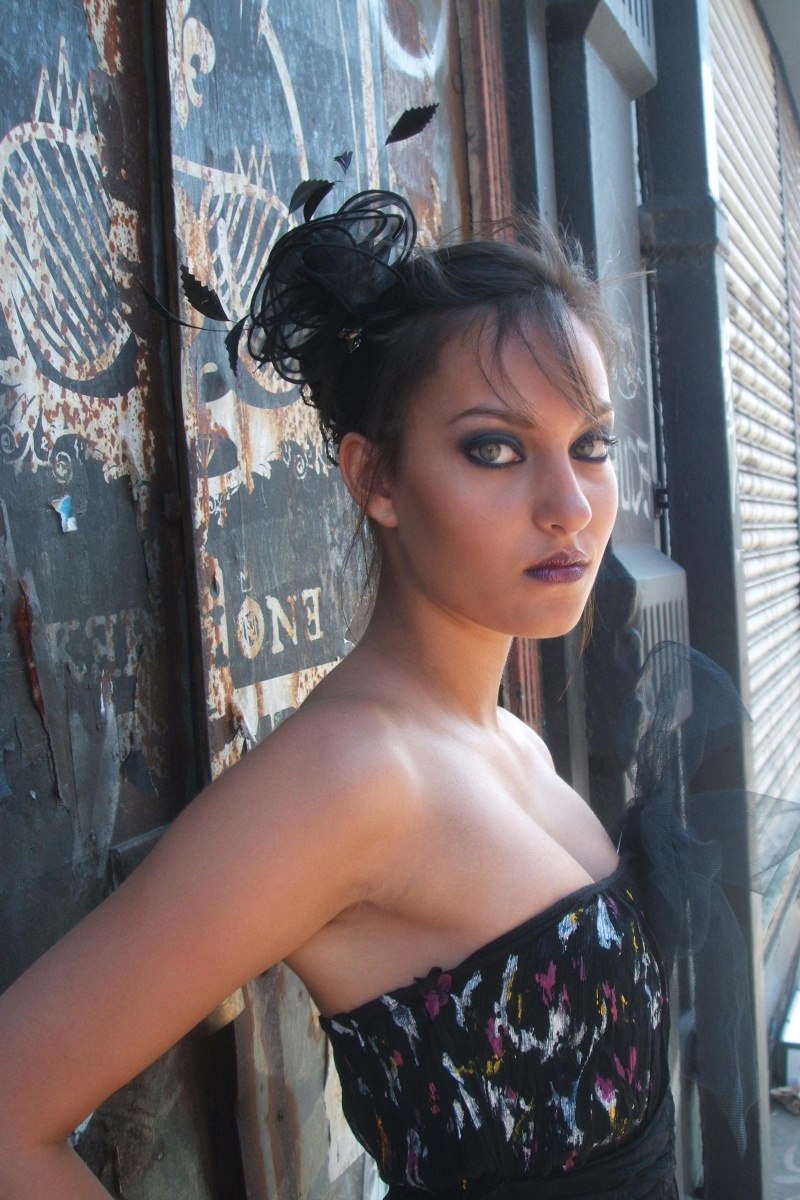 Female model photo shoot of Jessica sampayo in london, brick lane