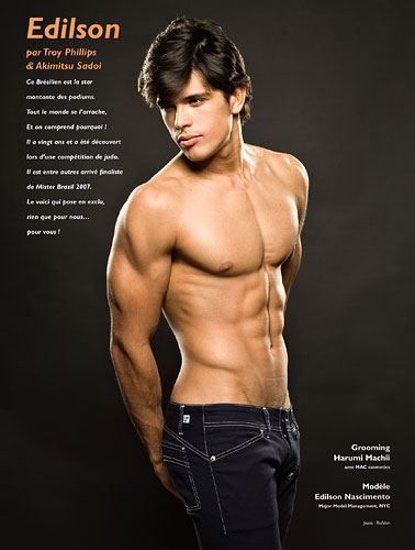 Male model photo shoot of Edilson Azevedo by Troy Phillips