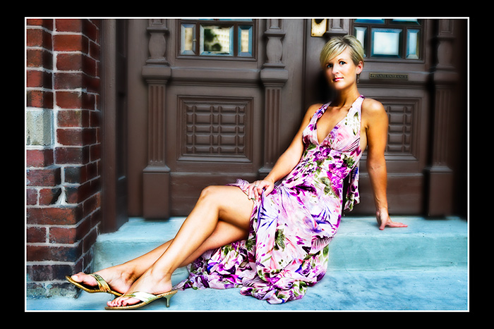 Female model photo shoot of Christina L in University of Tampa