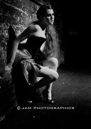 Female model photo shoot of Red Devotchkin by Justin Ma Photographer