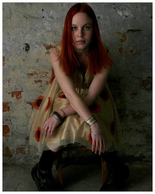 Female model photo shoot of AJ Davis Photography in My Basement =]