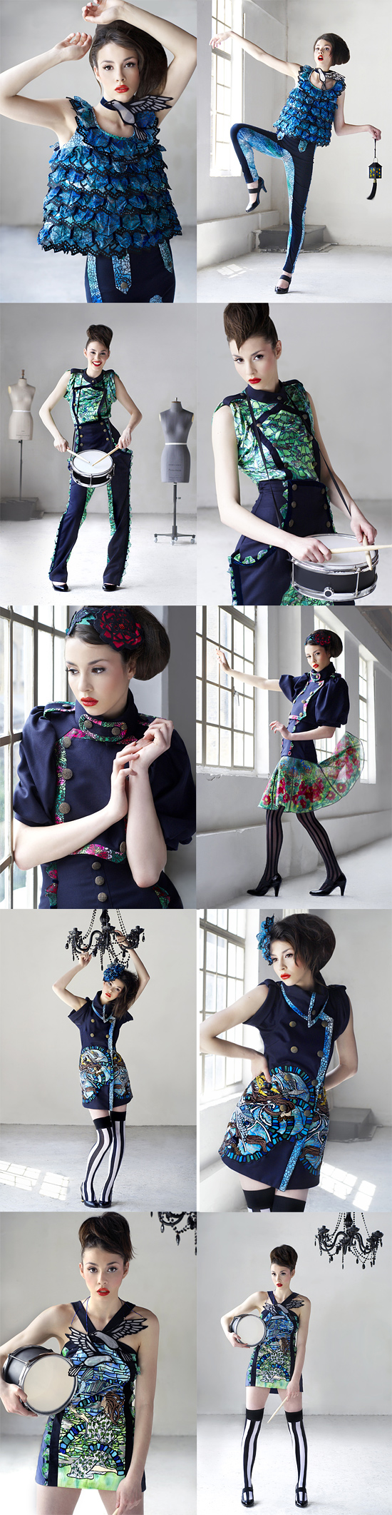 Female model photo shoot of NATALIA  ILINA and LaLa London, makeup by just make up and Mia Yang Makeup Arist