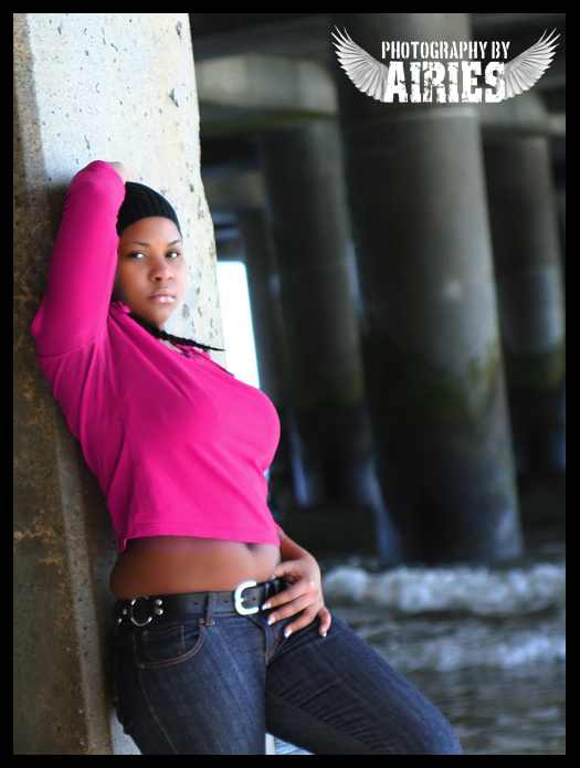 Female model photo shoot of JAZAMIE by AIRIES in Atlantic City, New Jersey