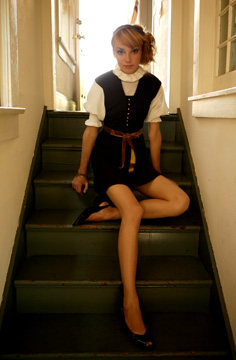 Female model photo shoot of Valeriya fw in LA,USA
