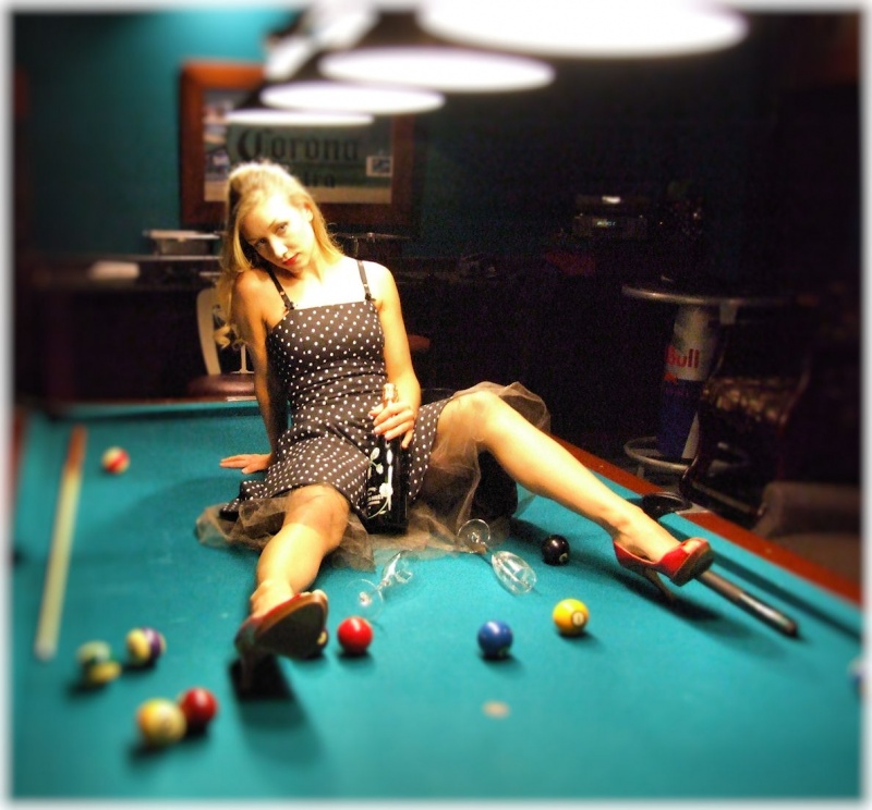 Male model photo shoot of Dave Burgie and Friends in Pool Hall Magic