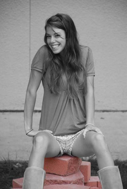 Female model photo shoot of Vaneska Philp in Rancho Buena Vista High School