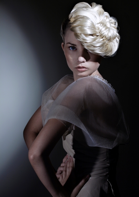 Female model photo shoot of Particulart Makeup in Brisbane, Australia, wardrobe styled by Kai W