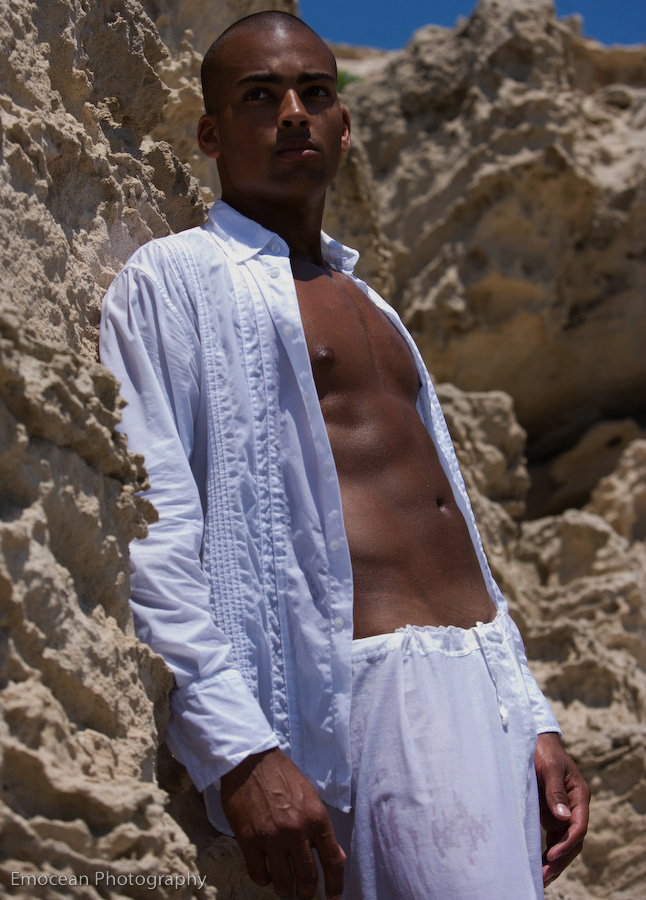 Male model photo shoot of ash brown by Emocean Photography in ibiza 08