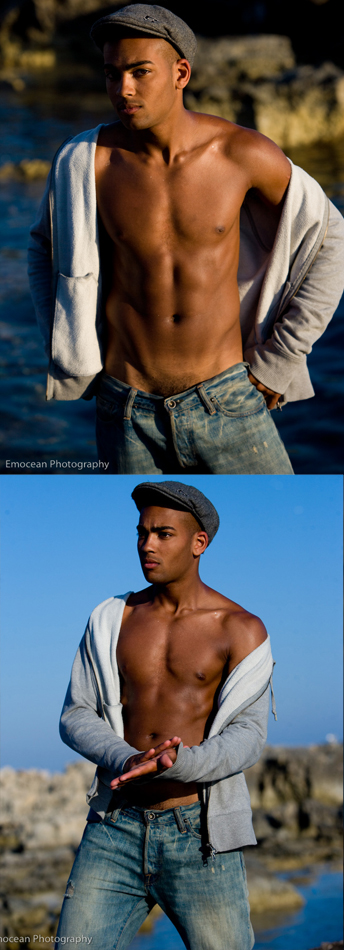 Male model photo shoot of ash brown by Emocean Photography in ibiza 08