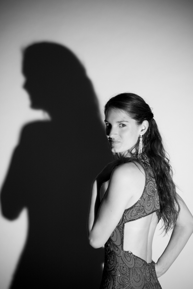 Female model photo shoot of leslika in Hampton Roads Photography Studio