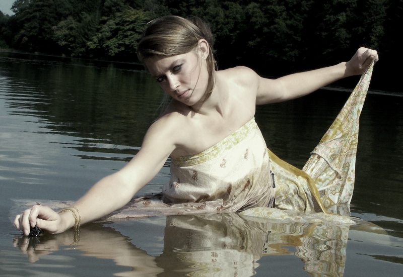 Female model photo shoot of Sumr in Ebensburg Lake
