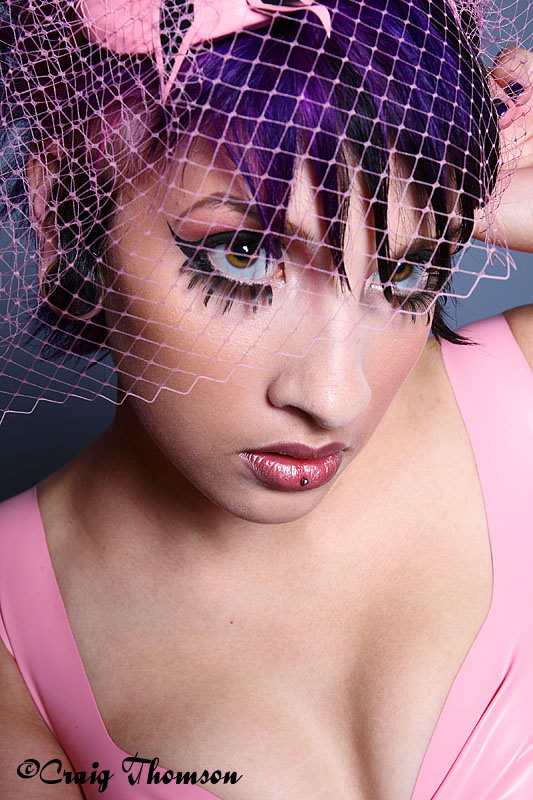 Female model photo shoot of Jinxy27 by Craig Thomson in Portland OR, makeup by Hanna Nissen MUA
