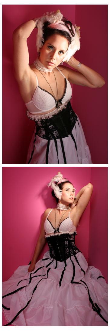 Female model photo shoot of Arachne Lux by RedrumCollaboration, makeup by Mandamonium