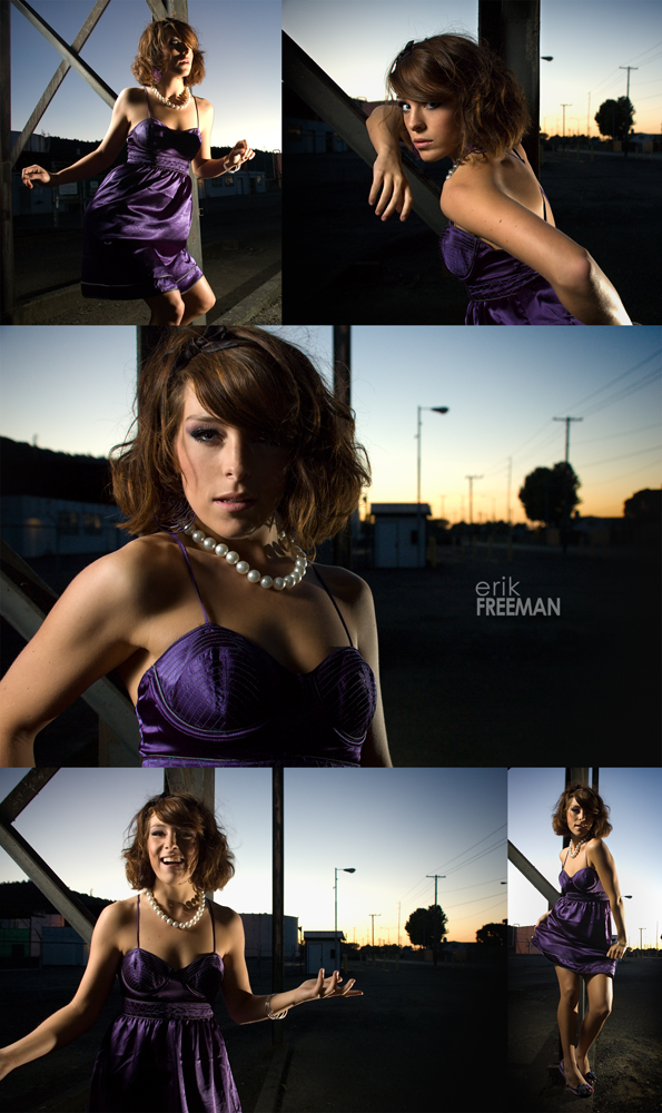 Female model photo shoot of Kristen Rautenbach by Erik Kelly Freeman in Bum Town